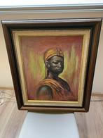 Kader (inclusief schilderij Masai krijger op doek), Ophalen