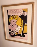 Roy Lichtenstein: ingelijste en genummerde lithografie, Ophalen of Verzenden