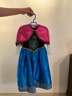 Verkleedkledij carnaval Disney Frozen Anna kleed + cape 5-6j, Ophalen, Zo goed als nieuw, 110 t/m 116, Meisje
