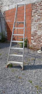Professionele trapladder Petry 6 treden, Doe-het-zelf en Bouw, Ladders en Trappen, Ophalen, Zo goed als nieuw