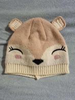 2 mutsen baby (vosje + paarse hartjes), Ophalen, C&A, Jongetje of Meisje, Zo goed als nieuw