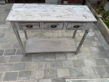 Sidetable grijs beschikbaar voor biedingen