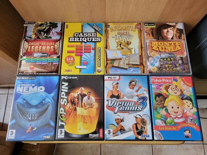 Lot de jeux PC, Consoles de jeu & Jeux vidéo, Jeux | PC, Utilisé, Autres genres, Enlèvement