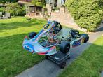 Zanardi rotax max senior 125cc kart, Ophalen of Verzenden, Zo goed als nieuw, Kart