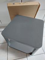 TINGBY Bijtafel op wielen, grijs, 50x50 cm, Ophalen of Verzenden, Nieuw, Vierkant