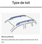 Location barre de toit THULE Pour rail surélevées, Ophalen, Gebruikt