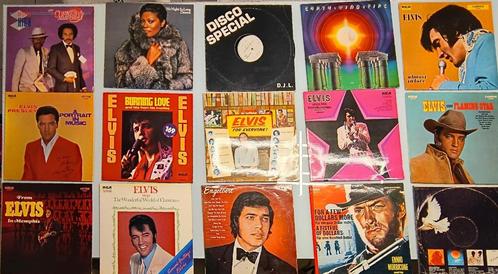 Gevarieerd lot met 140-tal LP's (verlaagde prijs), Cd's en Dvd's, Vinyl | Pop, Gebruikt, Ophalen