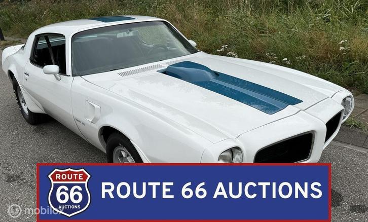 Pontiac Firebird Trans Am Coupe | 1977 | Route 66 Auctions, Auto's, Oldtimers, Bedrijf, Te koop, Pontiac, Benzine, Overige carrosserie