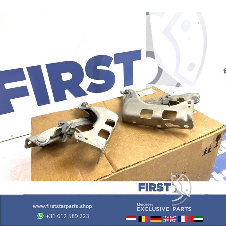 W253 GLC KLASSE MOTORKAP SCHARNIEREN SET LINKS RECHTS 2016-2, Auto-onderdelen, Carrosserie, Mercedes-Benz, Gebruikt, Ophalen of Verzenden