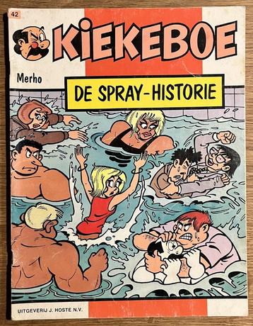 Kiekeboe - De spray-historie - 42 1e dr (1989) Strip  beschikbaar voor biedingen