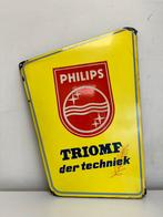 Plaque émaillée Philips Triomf, Antiquités & Art, Enlèvement ou Envoi