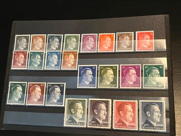 Set Derde Rijk Hitler Postzegels ( postfris ) beschikbaar voor biedingen