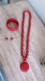 Vintage chinese juwelen set, uit grootouders woonst, Ophalen of Verzenden, Zo goed als nieuw