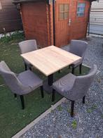 tafel + stoelen, Ophalen of Verzenden