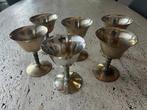VALERO EPB kelken ~ 6 stuks - silver plated, Antiek en Kunst, Ophalen, Zilver