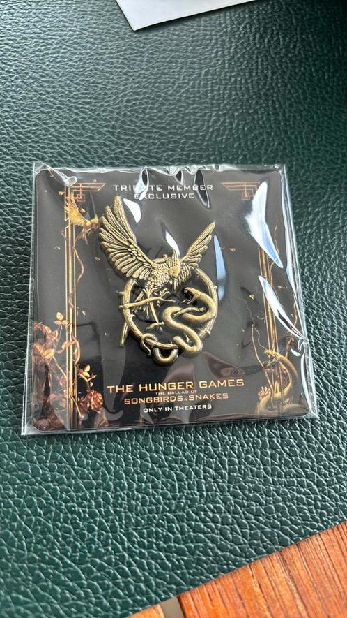 The Hunger Games - Songbirds & Snakes pins - 2023, Verzamelen, Film en Tv, Nieuw, Film, Ophalen of Verzenden
