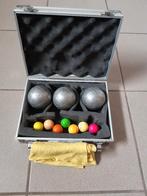 Set JB Petanqueballen 710 gr * 72 mm * met koffertje, Hobby en Vrije tijd, Een of twee spelers, Ophalen, Gebruikt