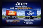 Led scherm trailer ledwal reclame scherm trailer tehuur, Verzenden, LED