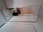 kast tweedeurs met spiegel, Huis en Inrichting, Ophalen, Gebruikt, Overige houtsoorten, Met hangruimte