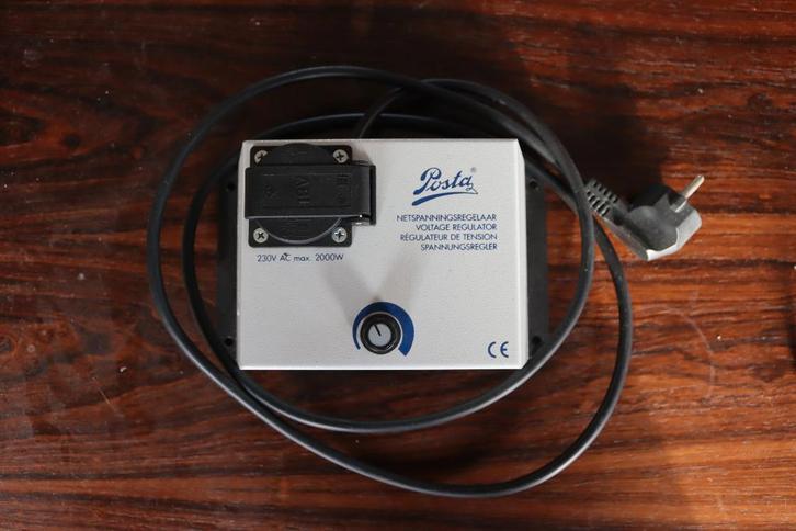 Posta netspanningsregelaar, Hobby & Loisirs créatifs, Estampage, Utilisé, Enlèvement