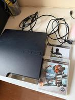 Ps3 slim met skate 3 en mw3, Games en Spelcomputers, Ophalen, Gebruikt, Zonder controller, Slim