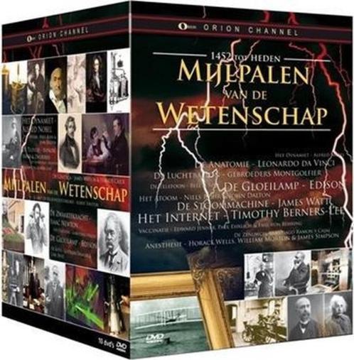 Mijlpalen Van De Wetenschap DVD box, Cd's en Dvd's, Dvd's | Documentaire en Educatief, Nieuw in verpakking, Overige typen, Boxset