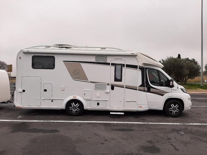 Knaus : Wintervaste mobilhome, rijbewijs C., Caravans en Kamperen, Mobilhomes, Particulier, tot en met 4, Half-integraal, Knaus