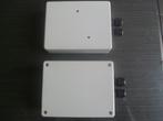 Contactdozen (2x), wit-beige met 2 wartels M12x1.5 zwart, Ophalen of Verzenden, Nieuw