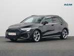 Audi A3 Sportback PHEV A3 Sportback PHEV 40 TFSI e S line S, Auto's, Audi, Automaat, Zwart, 31 g/km, Lederen bekleding