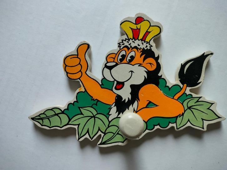 🦁 Kapstok Bellewaerde origineel prijsetiket BEF € Six Flags, Verzamelen, Merken en Reclamevoorwerpen, Zo goed als nieuw, Gebruiksvoorwerp