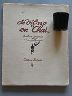 Livre De vigne en chai 1942  Roussau + bouchon antique verr, Enlèvement ou Envoi, Utilisé, Delmas