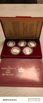 Coffret rois des Belges en argent, Enlèvement, Argent