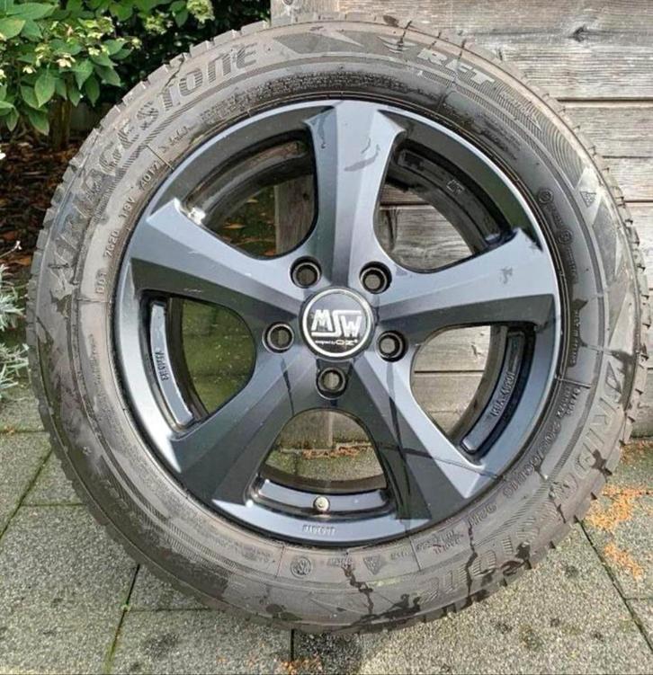 4 16 inch Mini Countryman lichtmetalen velgen (5x120), Auto-onderdelen, Overige Auto-onderdelen, BMW, Mini, Volkswagen, Gebruikt