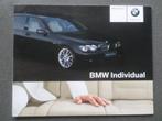 Brochure individuelle de la BMW Série 7, Livres, Autos | Brochures & Magazines, BMW, Enlèvement ou Envoi