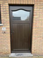 Belle porte en bois en méranti, Bricolage & Construction, Enlèvement, Comme neuf