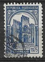 Portugal 1935/1936 - Yvert 584 - Kathedraal van Coimbra (ST), Postzegels en Munten, Postzegels | Europa | Overig, Verzenden, Gestempeld