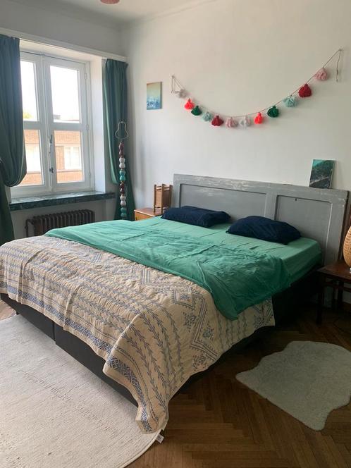 boxspring met matras 180 x 210, Huis en Inrichting, Slaapkamer | Boxsprings, Gebruikt, Ophalen