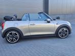 mini cooper cabrio 1.5 benzine euro 6/1 JAAR GARANTIE, Auto's, Mini, 4 zetels, Cabriolet, Beige, Leder