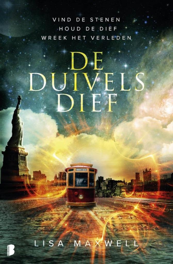 Te Koop Boek DE DUIVELS DIEF Lisa Maxwell, Boeken, Fantasy, Zo goed als nieuw, Ophalen of Verzenden