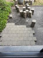 Klinkers getrommeld grijs 15x15x3, Tuin en Terras, Tegels en Klinkers, Ophalen, Gebruikt, Klinkers