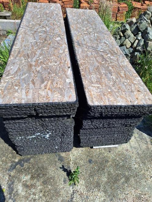 OSB 60tal platen voor €300, Doe-het-zelf en Bouw, Platen en Panelen, Gebruikt, Overige materialen, Minder dan 20 mm, Ophalen