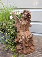 beeld van gietijzeren engel, Antiek en Kunst, Ophalen of Verzenden