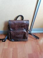 Kleine lederen rugzak, Handtassen en Accessoires, Tassen | Rugtassen, Ophalen of Verzenden, Gebruikt, Overige merken