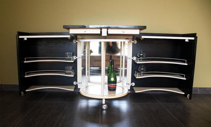 Bar cabinet / barmeubel toegewezen aan De Coene, 1970s, Huis en Inrichting, Kasten | Overige, Gebruikt, Ophalen of Verzenden