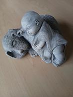 Beeldje baby en hond., Ophalen of Verzenden, Zo goed als nieuw