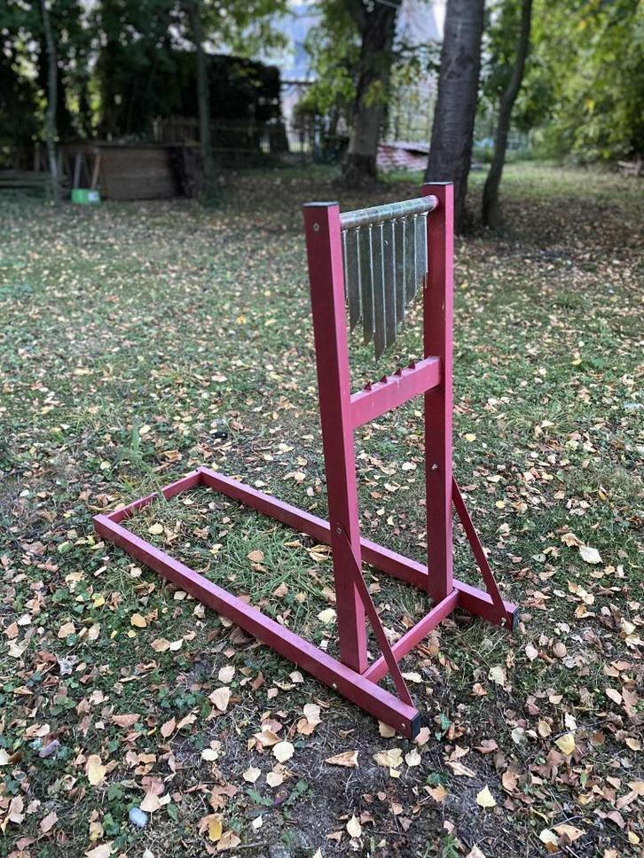 Chevalet de sciage métallique POLET, Tuin en Terras, Kloofmachines, Zo goed als nieuw, Ophalen