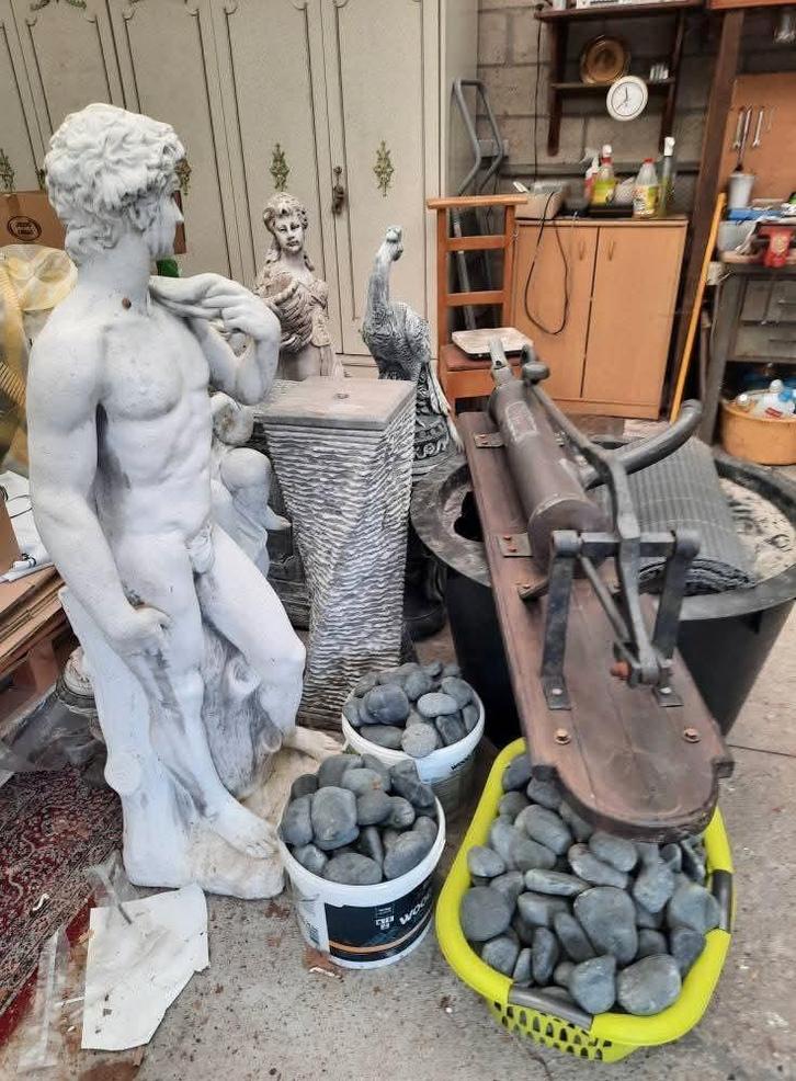 Tuinbeelden, Jardin & Terrasse, Statues de jardin, Enlèvement