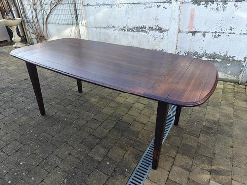 Eetkamertafel in donker hout, in te korten, Huis en Inrichting, Tafels | Eettafels, Nieuw, 50 tot 100 cm, 150 tot 200 cm, Ovaal
