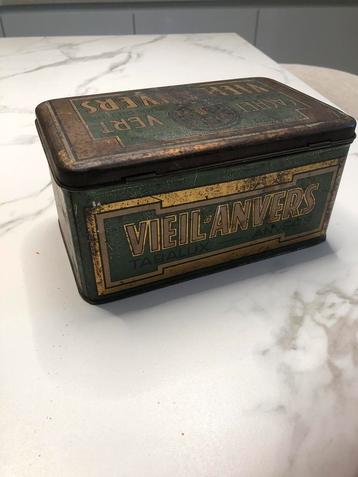 Ancienne boîte en métal, Enlèvement ou Envoi