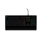 Clavier de jeu LOGITECH G213 Prodigy RGB AZERTY noir, Logitech G, Touches multimédia, Azerty, Comme neuf